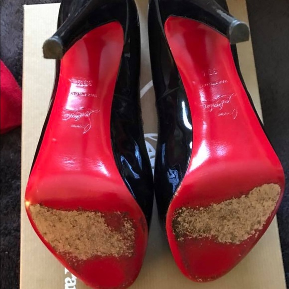 Christian Louboutin “Very Prive” 120 Patent Calf - Picture 5 of 5